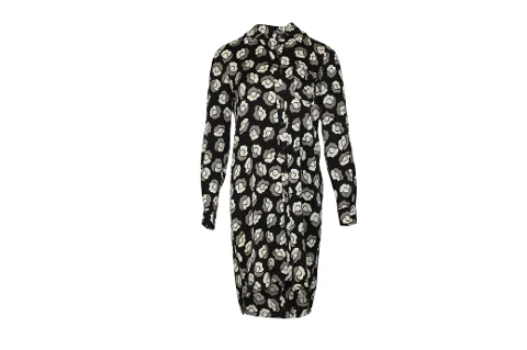 Black Silk Diane Von Furstenberg Dress
