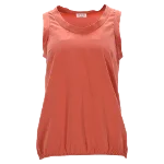 Orange Silk Brunello Cucinelli Top