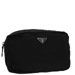 Black Nylon Prada Pouch