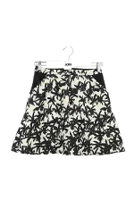 Black Cotton Kenzo Skirt