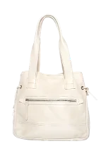 White Leather Hogan Handbag