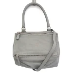 Grey Leather Givenchy Pandora