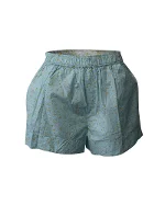 Blue Cotton Ganni Shorts