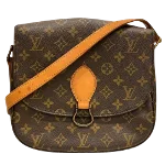 Brown Canvas Louis Vuitton Saint Cloud