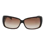 Brown Fabric Chopard Sunglasses