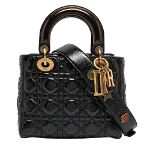 Black Fabric Dior Lady Dior