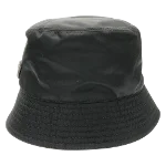 Black Fabric Prada Hat