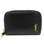 Black Leather Yves Saint Laurent Case