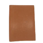 Brown Canvas Hermès Agenda Cover