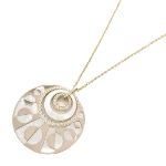 Gold Rose Gold Bvlgari Necklace