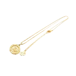 Gold Metal Dior Necklace