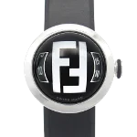 Black Metal Fendi Watch