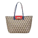 Beige Fabric Salvatore Ferragamo Tote