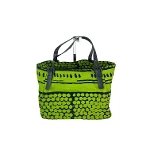Green Canvas Bottega Veneta Handbag