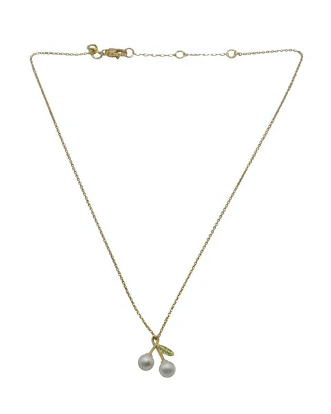 Gold Metal Kate Spade Necklace