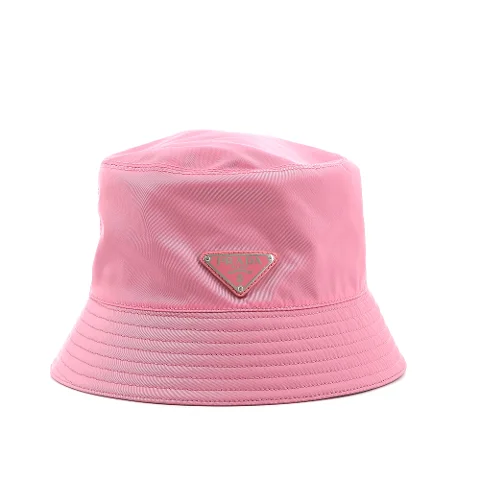 Pink Nylon Prada Hat