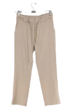 Beige Wool Maison Ullen Pants