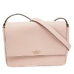 Pink Fabric Kate Spade Crossbody Bag