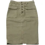 Brown Cotton J Brand Skirt