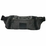 Grey Fabric Chanel Belt Bag