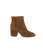 Brown Suede Ash Boots