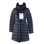 Navy Canvas Moncler Coat