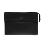 Black Leather Burberry Clutch