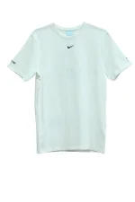 White Cotton Nike Top