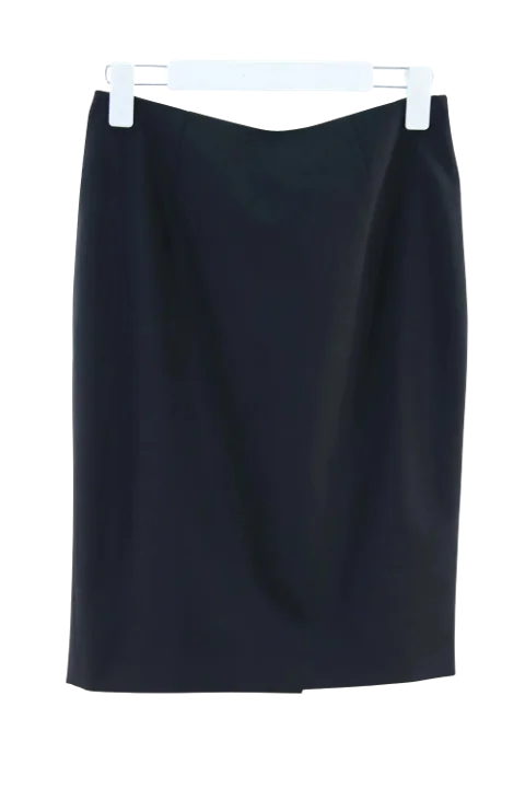 Black Wool Hugo Boss Skirt