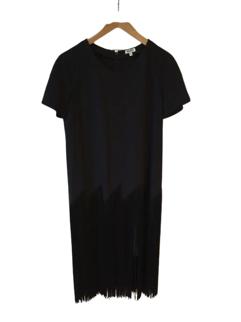 Black Fabric Kenzo Dress