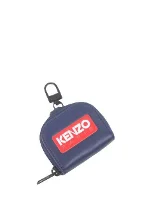 Blue Leather Kenzo Wallet