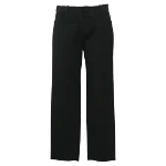 Black Wool Dior Pants