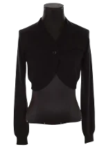 Black Cashmere Eric Bompard Cardigan