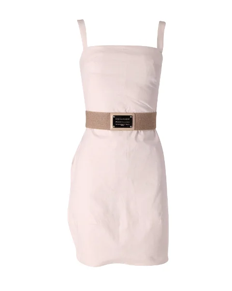 White Cotton Dolce & Gabbana Dress