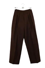 Brown Fabric Acne Studios Pants