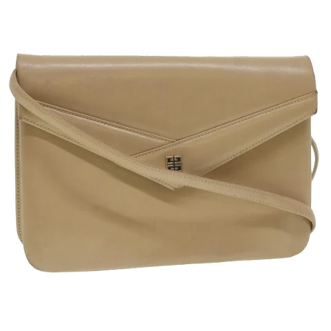 Beige Leather Givenchy Shoulder Bag