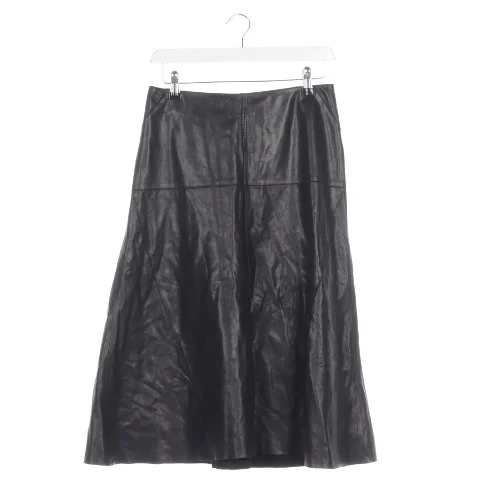 Black Leather Arma Skirt