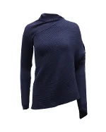 Navy Wool Marques Almeida Sweatshirt