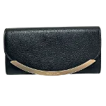 Black Leather See by chloé Wallet