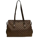 Brown Canvas Louis Vuitton Chelsea