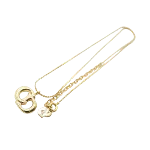 Gold Metal Dior Necklace