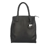 Black Leather Salvatore Ferragamo Tote