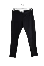 Black Fabric Moschino Pants