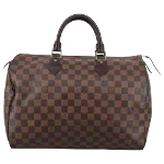 Brown Canvas Louis Vuitton Speedy