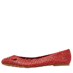 Red Leather Marc Jacob Flats