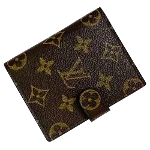 Brown Canvas Louis Vuitton Agenda