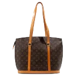 Brown Canvas Louis Vuitton Babylone