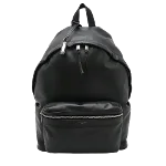 Black Leather Yves Saint Laurent Backpack