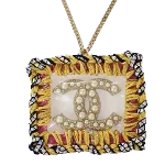 Gold Metal Chanel Charm