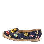 Navy Canvas Christian Louboutin Espadrilles